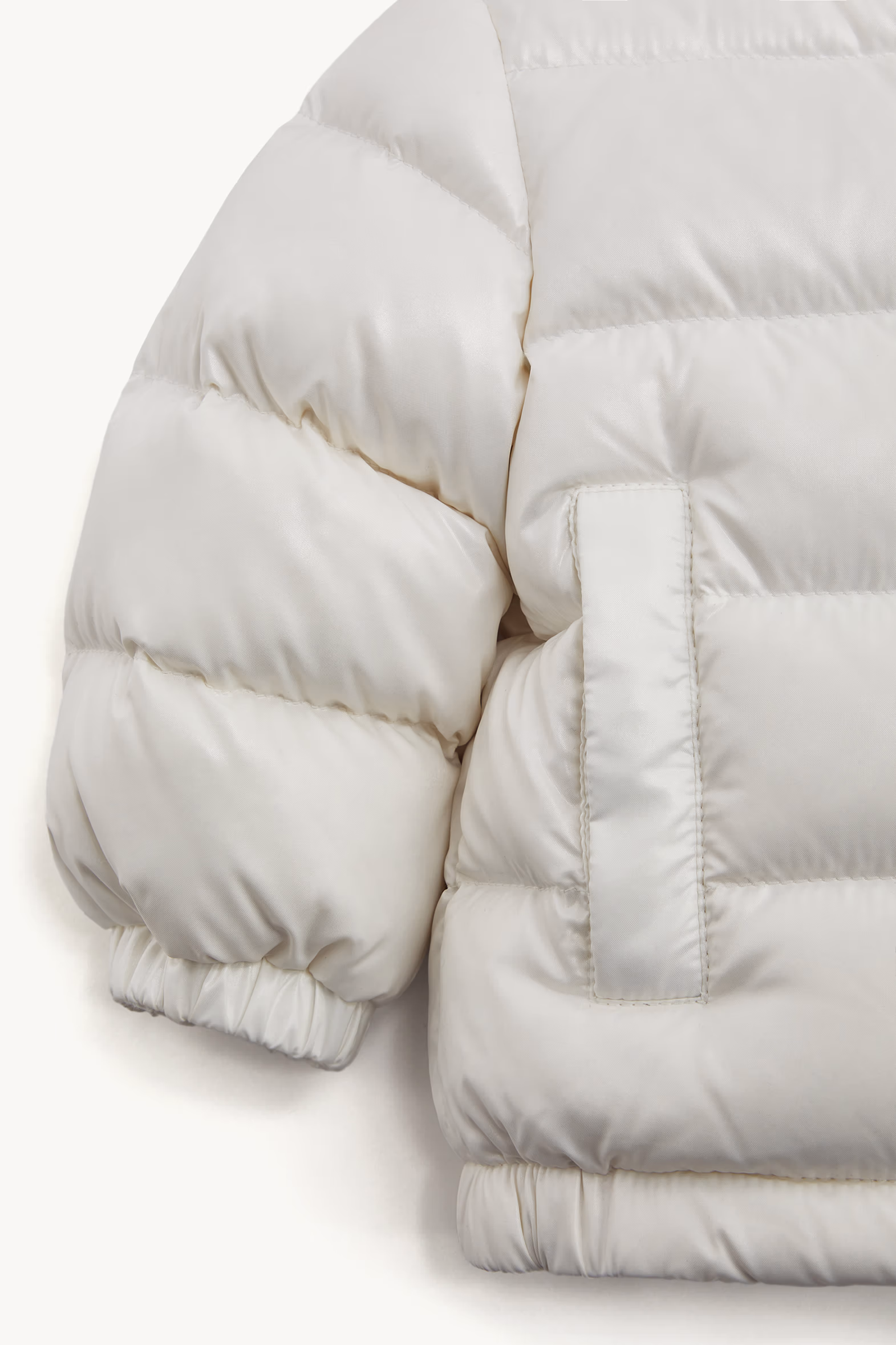 New Aubert Hooded Down Jacket Boy White Moncler 4
